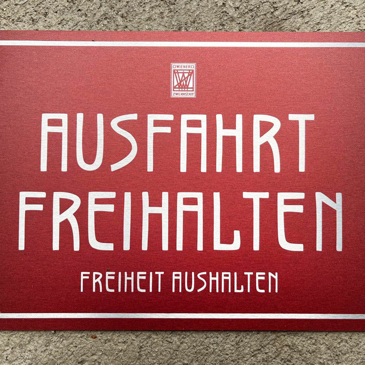 Ausfahrt Freihalten - Freiheit Aushalten