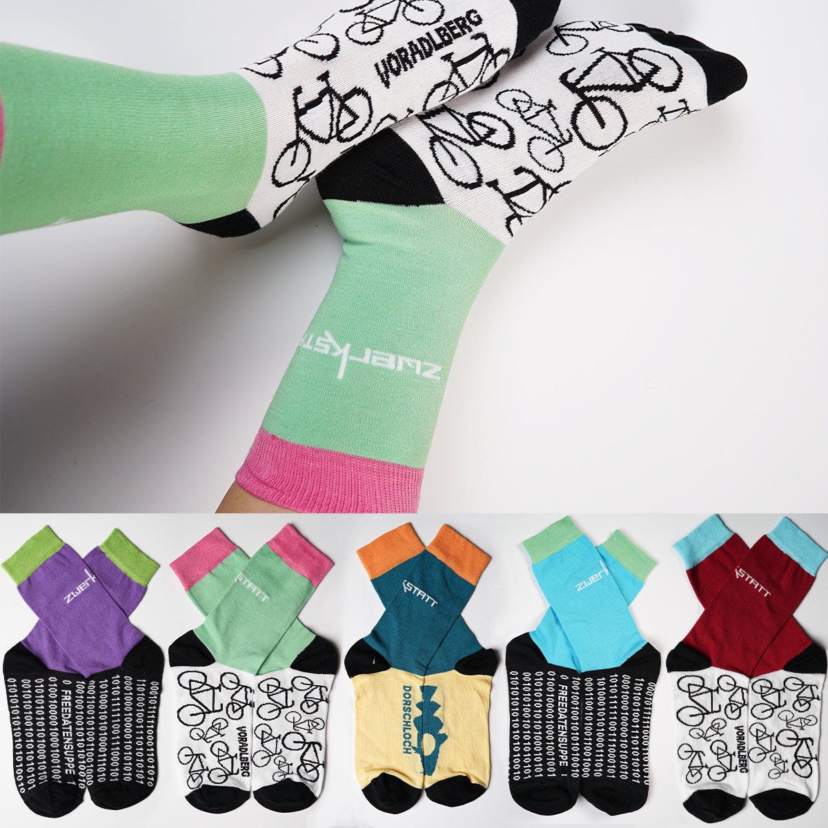 Socken Freedatensuppe